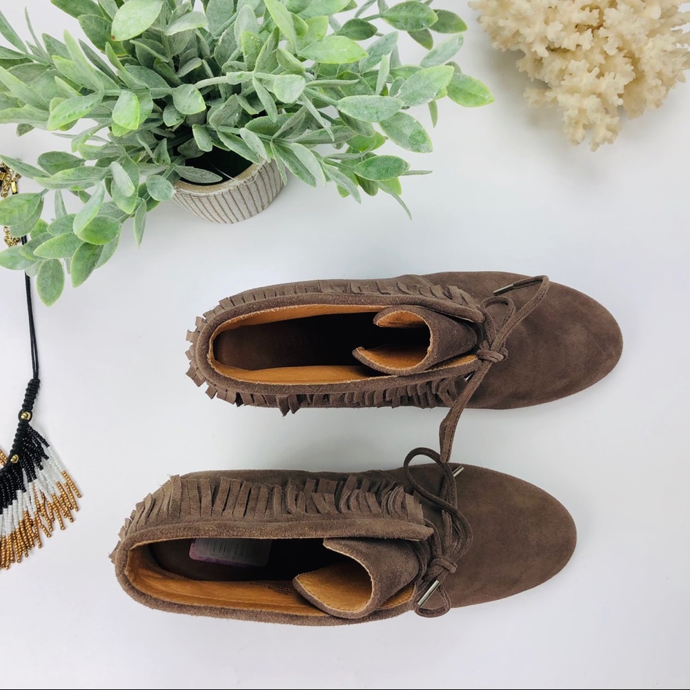 Kenneth Cole Gentle Soles Bettie Fringe Booties - Picture 5 of 7